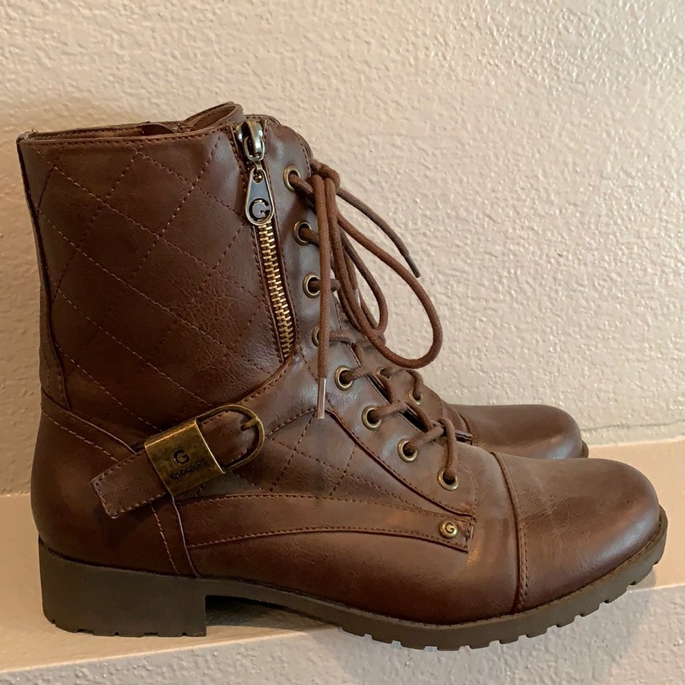 G by Guess Britain Combat Boots
